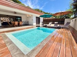 Villa Moea private pool confort & serenity in Pirae - AC- Wifi - 3 bdr，位于Pirae的酒店