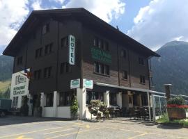 巍斯峰酒店，位于Ritzingen的酒店
