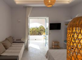 Ammos Studio Pyrgaki Naxos，位于Agiassos的酒店