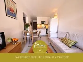 T2 élégant avec piscine chauffée & plage privée