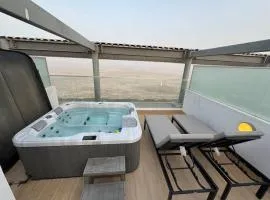 Unique 2bd Jacuzzi & Sunbed