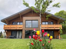 Notre Chalet - Boutique Appartements 4 étoiles & Sauna，位于Les Fourgs的酒店