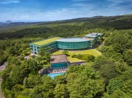 济州岛WE酒店，位于西归浦市的带热水浴缸的酒店