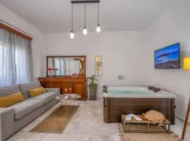 Achilleas Deluxe House-Jacuzzi - BBQ
