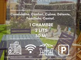 Appartement plein pied avec terrasse, jardin à Aurillac