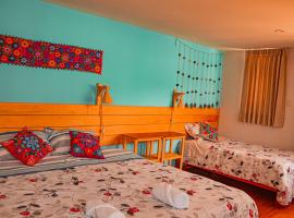 "CASITA AZUL"- Apartamento con bonita vista Volcan，位于奇瓦伊的酒店