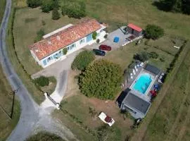 Maison Neuve, relaxing countryside home with pool