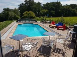 Maison Neuve, relaxing countryside home with pool