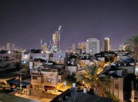 2Rooms rooftop apartment huge balcony，位于特拉维夫的酒店