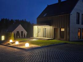 Domy pod lasem BANIA-SAUNA，位于Połęczyno的酒店