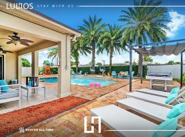 Oasis with Pool Spa Games 5BR L21