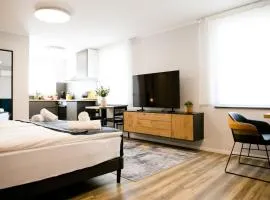 bonquartier - LUXAPT#4 Modernes Apartment mit Self Check-In, voll ausgestatteter Küche, Klimaanlage und Parkplatz