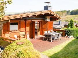 Holzhaus Hubertus mit Sauna und Kamin，位于梅舍德的酒店