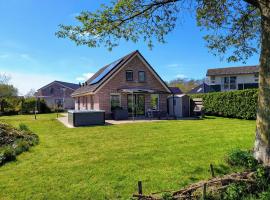 Komfortables Ferienhaus mit Garten, Weitblick und Whirlpool，位于曲马勒姆的酒店