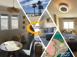 Casa Solecito Apartamento soleado de 50m2, 2 habitaciones, cerca del mar