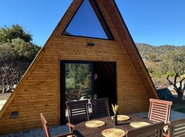Private Glamping Cabin for Family Getaway with BBQ，位于Arakapas的带泳池的酒店