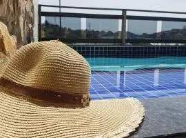 SUITE PRIVATIVA Piscina,churrasqueira,banheira e ar condicionado