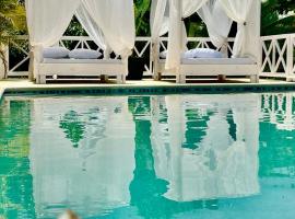 Villa blanca chambre d'hôtes vue sur mer，位于拉斯特拉纳斯的旅馆