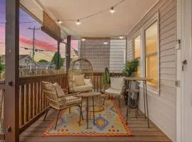 Steps to Beach Fireplace Pat's Porch