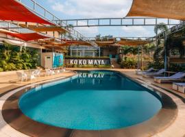 Perfectstayz Koko Maya 5 mins walk to beach，位于莫尔吉姆的酒店