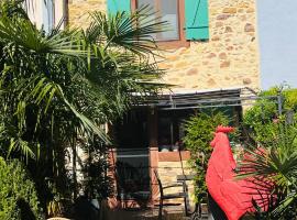 GITE LE COQ ROUGE，位于埃圭斯海姆的酒店