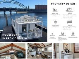 Houseboat in Providence!，位于普罗维登斯的自助式住宿