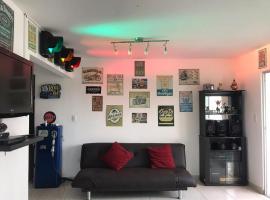 Moderno Apartamento completo 3piscinas 2jacuzzi y Playa cerca，位于通苏帕的公寓