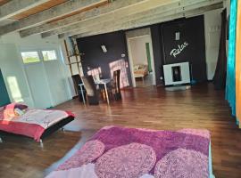Zentrales 4 Bett Apartment perfekt für Gruppen und Familien，位于Biberist的民宿