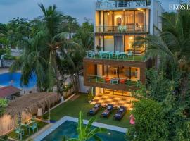 Ekostay Gold- Salt Water Villa I Sea View I 200 meters from Beach，位于坎多林的酒店