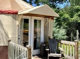 Mill Spring Glamping Yurt near Asheville, North Carolina