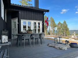 Gvelvåsen Panorama, Blefjell, family cabin with view and nature，位于Flesberg的酒店