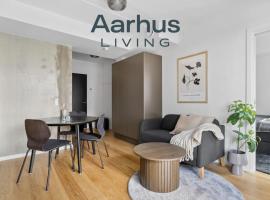 Modern luxury apartment，位于奥胡斯的酒店