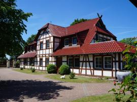 Müritzhof Vipperow direkt am Wasser，位于Vipperow的酒店