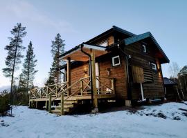 Magisch berghuisje met uitzicht op Nationaal Park Fulufj&auml;llet，位于S&ouml;rsj&ouml;n的木屋
