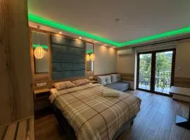 ASENATA Pokoje i Apartamenty Ustroń Centrum, basen letni, komfort, widok na góry