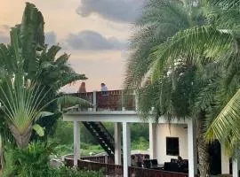VILLA in CET Resort Padelcenter with pool padel tennis