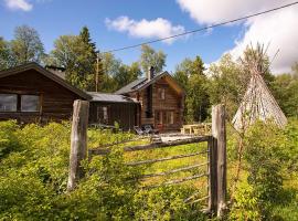 Unigue mountain lodge in the heart of Jämtland，位于Undersåker的酒店