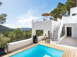 Casa Zita Verde - Ibiza style villa with sea view & sunset BBQ