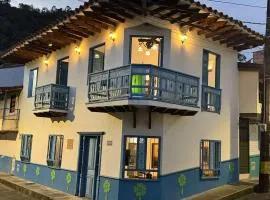 Hermosa casa con magico paisaje