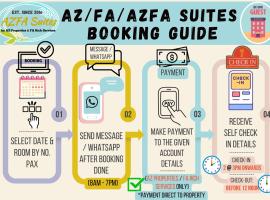 AZFA Duplex Suite at De Centrum Putrajaya Bangi FREE WIFI，位于加影的酒店