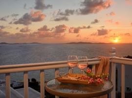 Amelie Suites Mykonos，位于圣斯特凡诺斯的酒店