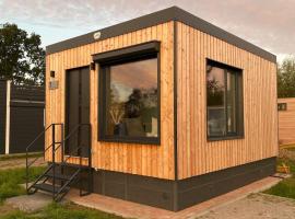 Tiny House Boddenblick - Ostsee，位于Gro&szlig; Kordshagen的小屋