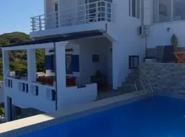 Blue ocean villa