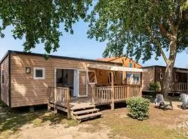 Mobil home premium 6 personnes camping 4 étoiles Marvilla Parks Toreilles plage