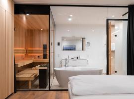 Staufen Chalets am Schlossberg mit Oberstaufen PLUS und PLUS GOLF，位于上施陶芬的公寓式酒店