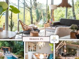 Évasion champêtre à Horizon P'y - Piscine，位于Puéchoursi的酒店