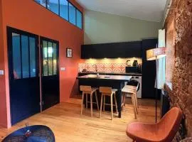 Vue, charme, calme Duplex cosy à 10 min de Lyon