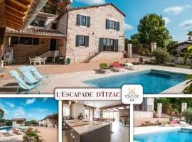 L'Escapade d'Itzac - Demeure de caractère avec piscine
