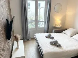 Studio lumineux et calme - Netflix, CHU et métro 14