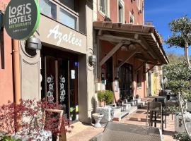Logis Hôtel Restaurant Azalées，位于罗纳河畔的图尔农的酒店